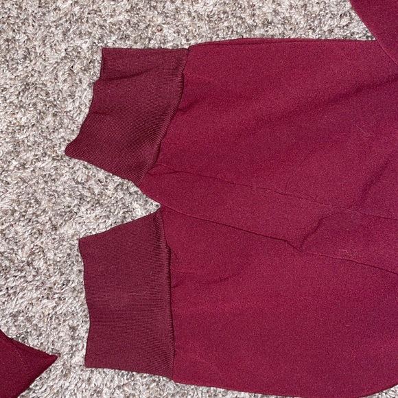 XSP Figs burgundy Zamora Joggers - Picture 3 of 3